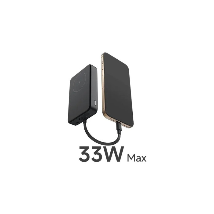Батарея універсальна Xiaomi 10000mAh 33W Magnetic Integrated Cable grey (BHR9823GL)