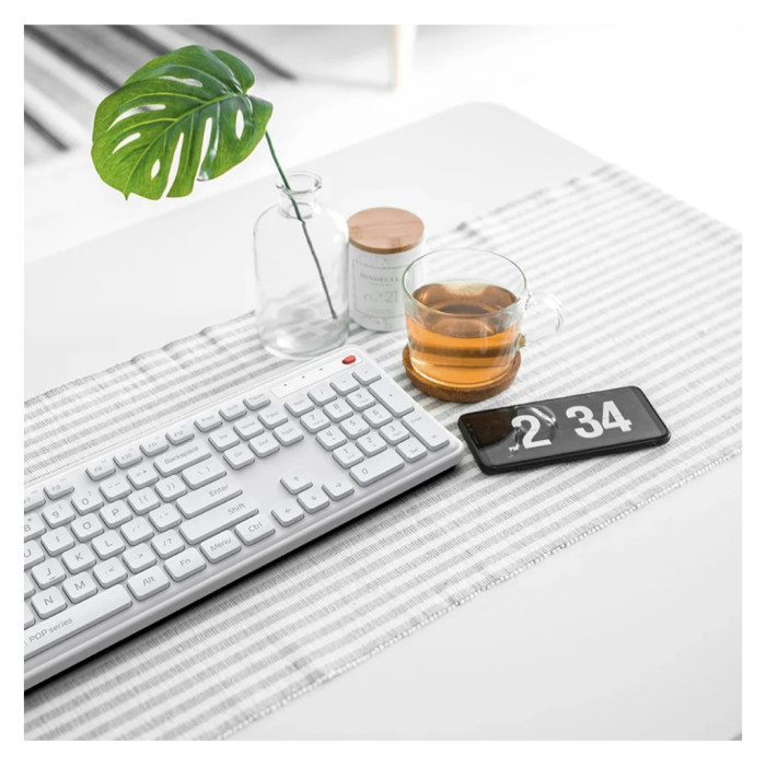 Комплект Xiaomi MiiiW Keyboard and Mouse Combo Gen 3 PB03 Wireless UA White (MW24PB03 White)