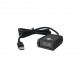 Сканер штрих-коду Xkancode FS20, 2D, USB, black (FS20)