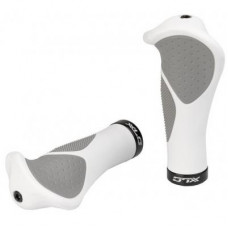 Гріпси XLC GR-S22 'Ergonomic', серо-белые, 135 мм (2501583803)