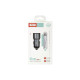 Зарядний пристрій XO 1xUSB + cable USB to Lightning TZ09 gray (6920680873517)
