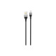 Дата кабель USB 2.0 AM to Lightning 1.0m 2.4A double-sided NB188 gray XO (6920680879694)
