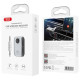 Bluetooth трансмітер XO BCC15 Bluetooth V5.3 AUX 3.5 мм/Type-C/TF Grey (BCC15.tarnish)