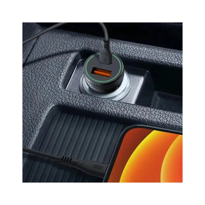 Зарядний пристрій XO 1xUSB QC3.0 + 1xUSB-C PD18W black (CC33-BK)