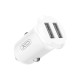 Зарядний пристрій XO 2xUSB 12W white (CC67.white)