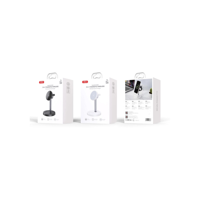 Зарядний пристрій XO Wireless 15W white (CX038.white)