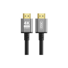 Кабель мультимедійний HDMI M to HDMI M 5.0m V2.0 black XO (GB017B-HDMI.tranish)