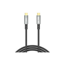 Дата кабель USB-C to USB-C 1.0m 100W PD black XO (GB020-CC.tranish)