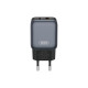 Зарядний пристрій XO L154 USB-C PD20W + USB-A QC3.0 Black (L154.black)