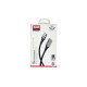 Дата кабель USB 2.0 AM/AM 3.0m black XO (NB-219-USB-3m)
