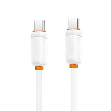 Дата кабель USB-C to USB-C 1.0m 60w white XO (NB-Q302B-CC.white)