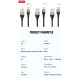 Дата кабель USB 2.0 AM to Lightning 1.0m 2.4A double-side grey XO (NB188-L-1-GR)