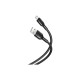 Дата кабель USB 2.0 AM to Micro 5P 1.0m 2A black XO (NB212-AM.black)