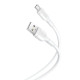 Дата кабель USB 2.0 AM to Micro 5P 1.0, 2A white XO (NB212-AM.white)