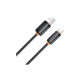 Дата кабель USB 2.0 AM to USB-C 1.0m 3A black XO (NB302-AC.black)