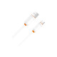 Дата кабель USB 2.0 AM to USB-C 1.0m 3A white XO (NB302-AC.white)