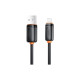 Дата кабель USB 2.0 AM to Lightning 1.0m 3A black XO (NB302-AI.black)