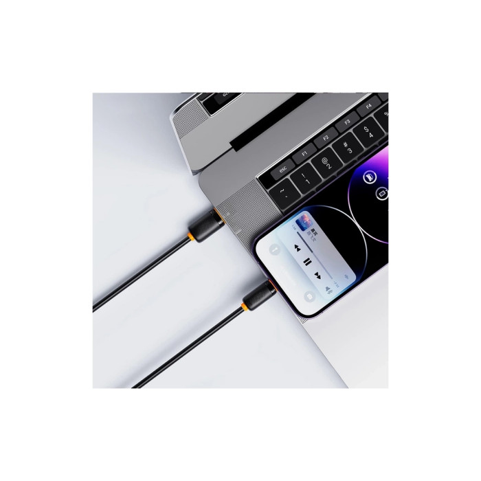 Дата кабель USB 2.0 AM to Lightning 1.0m 3A black XO (NB302-AI.black)
