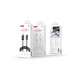 Дата кабель USB 2.0 AM to Lightning 1.0m 3A black XO (NB302-AI.black)