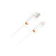 Дата кабель USB 2.0 AM to Lightning 1.0m 3A white XO (NB302-AI.white)