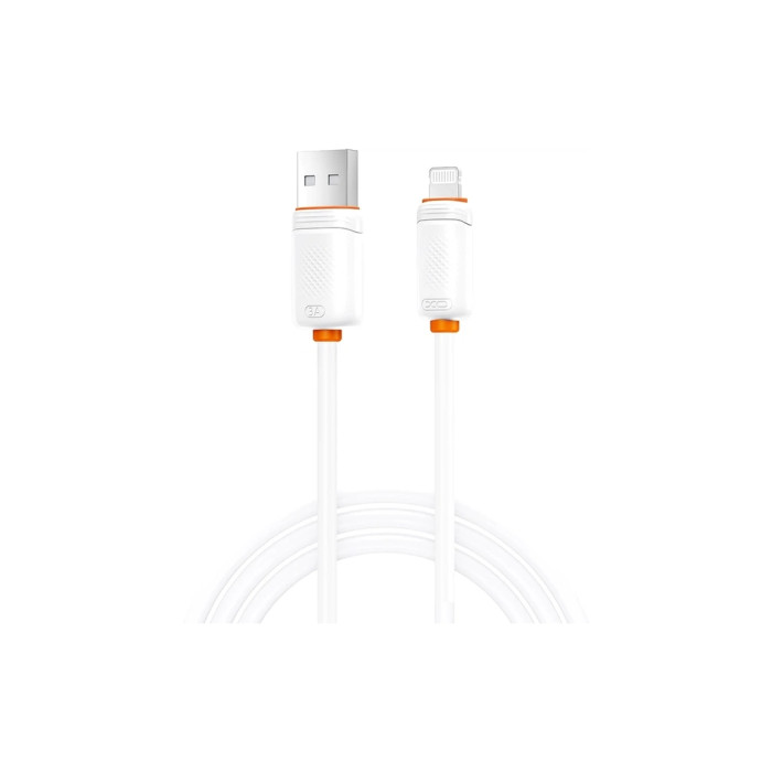 Дата кабель USB 2.0 AM to Lightning 1.0m 3A white XO (NB302-AI.white)