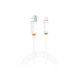 Дата кабель USB 2.0 AM to Lightning 1.0m 3A white XO (NB302-AI.white)
