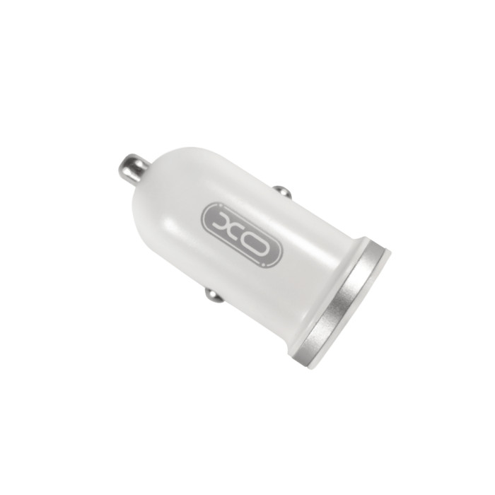 Зарядний пристрій XO 2xUSB 2.1A + cable USB to Lightning white (TZ08-L-WH)