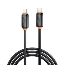 Дата кабель USB-C to USB-C 1.0m 27W black XO (XO-CB-300CC-BK)