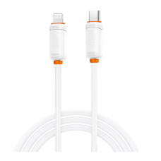 Дата кабель USB-C to Lightning 1.0m 27W white XO (XO-CB-300CL-WH)