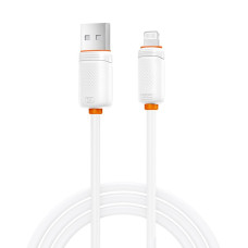 Дата кабель USB 2.0 AM to Lightning 1.0m 3A white XO (XO-CB-300UL-WH)