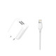 Зарядний пристрій XO L35D 2USB / 2.1А + Lightning white (XO-L35-LGHT)