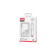 Зарядний пристрій XO L97 (1Type-C/1USB/2.4A) + USB - MicroUSB White (XO-L97-MC)
