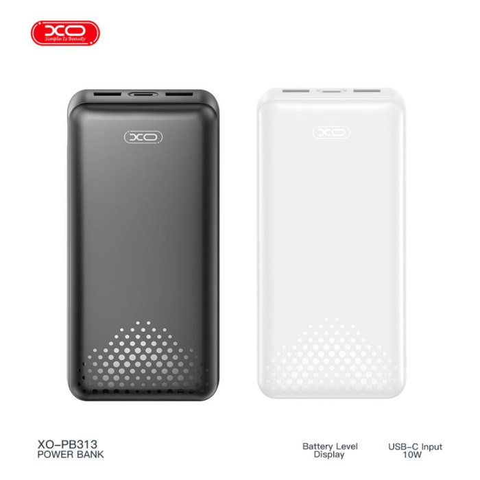 Батарея універсальна XO 20000mAh, 10.5W, black (XO-PB313-BK)