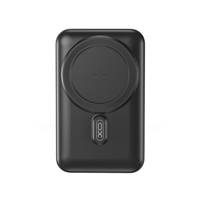 Батарея універсальна XO 10000mAh, 15W, MagSafe, Stand, black (XO-PR288-BK)