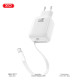 Зарядний пристрій XO 1xUSB-C PD30W GaN + cable USB-C to USB-C (XO-QC17)