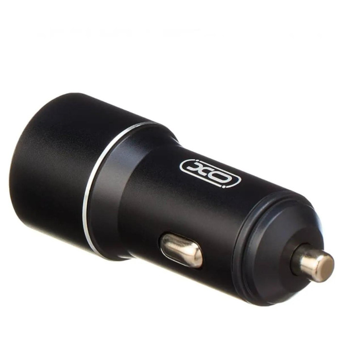 Зарядний пристрій XO TZ09 2.4A/2 USB + cable lightning Black (XO-TZ09L-BK)