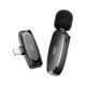 Мікрофон XO MKF08B з придушенням шуму lightning Black (XO MKF08B-IP)