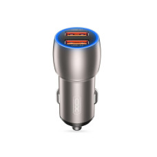 Зарядний пристрій XO 2xUSB QC3.0 36W black (СC52-BK)