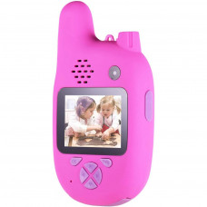 Інтерактивна іграшка XoKo Цифровий дитячий фотоапарат Walkie Talkie Рація і дві камер (KVR-500-PN)