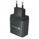 Зарядний пристрій XoKo QC-305 3 USB 5.1A Black (QC-305-BK)