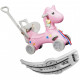 Качалка дитяча XoKo Єдиноріг каталка O Play Pen RHO2 5 в 1 Pink (RHO2-PN)