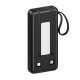 Батарея універсальна XoKo 20000mAh, 10W, LED flashlight, black (WK-R37)