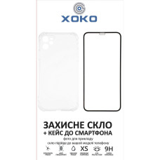 Чохол до мобільного телефона XoKo Ultra Thin Proof + Glass Full Cover Ultra-Thin iPhone 11 Black (XK-CS-ULT-AP-IP11)