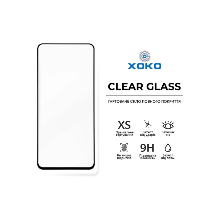Скло захисне XoKo Full Cover Ultra-Thin iPhone 11 Pro Black 2 pcs (XK-FCU-AP-IP11P)