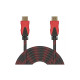 Кабель мультимедійний HDMI M to HDMI M 3.0m V1.4 ferrite XoKo (XK-HDMI-30BK)