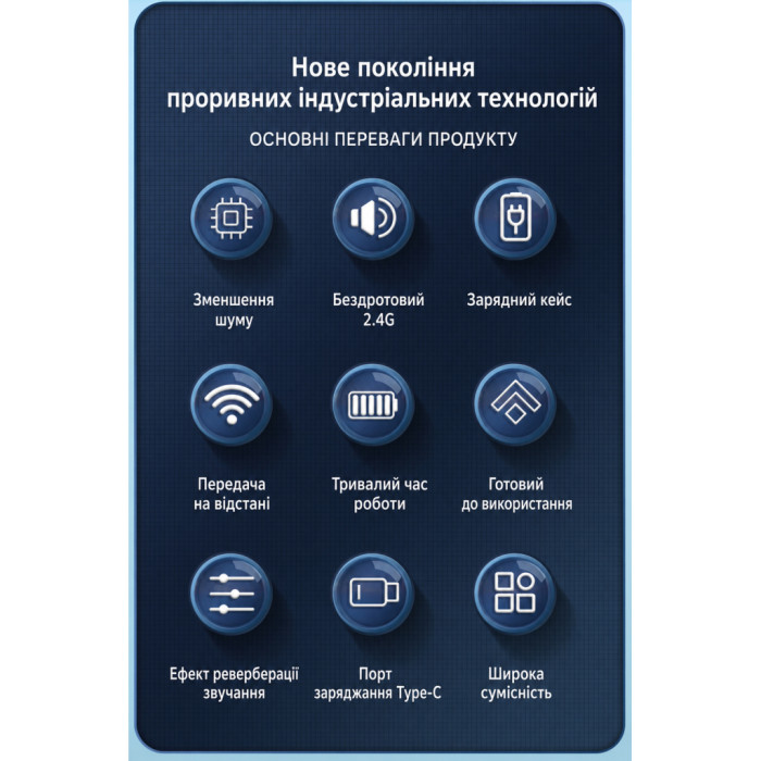 Мікрофон XoKo K100U Lightning-Type-C (XK-K100U)