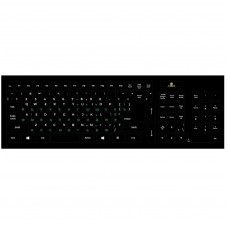 Наклейка на клавіатуру XoKo 109 keys UA/rus green, Latin white (XK-KB-STCK-BG)