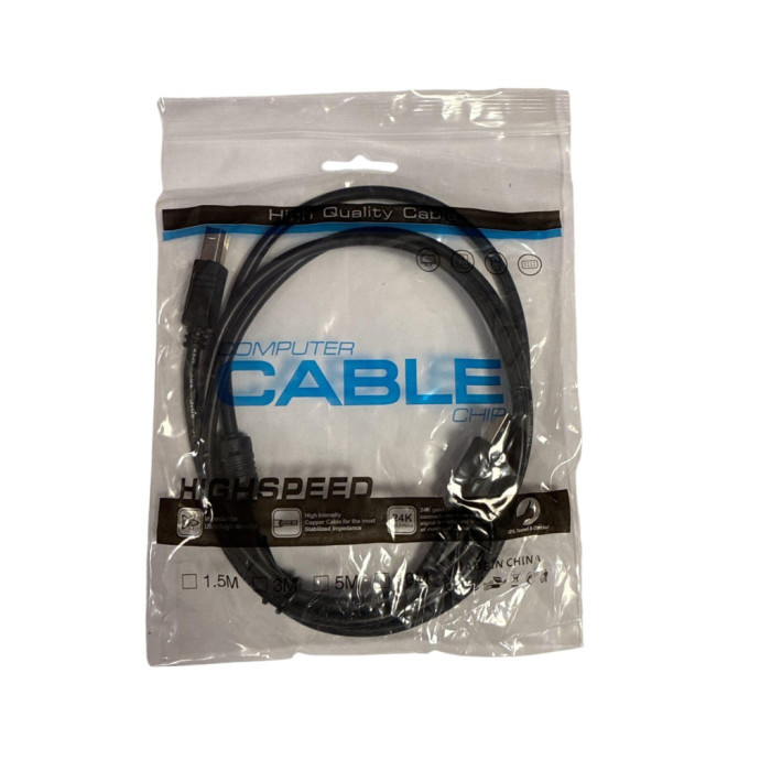 Кабель для принтера USB 2.0 AM/BM 1.5m XoKo (XK-PRNT-015)