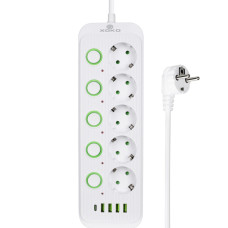 Мережевий фільтр живлення XoKo XK-SP-5-2-1-WH