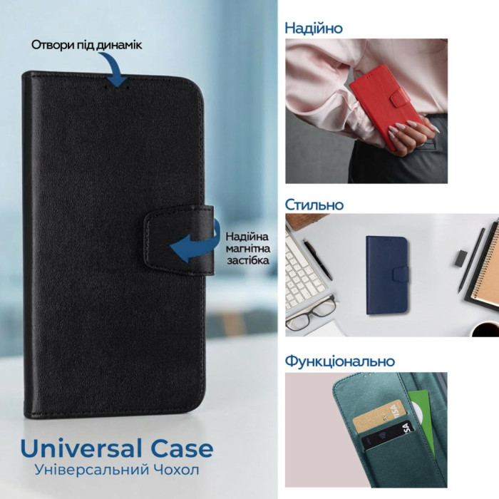 Чохол до мобільного телефона XoKo Book Universal Smartphone 6.0-6.2